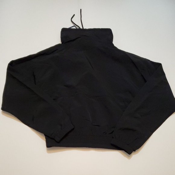 NWT Fila Elsie Funnel Track Top 100% Nylon Black Women's Small New With Tags - Picture 4 of 10